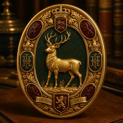animal standing in natural pose — Signet & Heraldic Jewelry Design