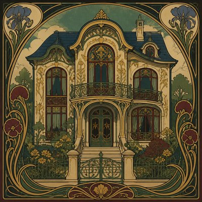 house with front view