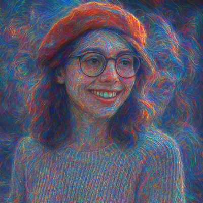 Quantum Surrealism Art Style Style Transfer Example