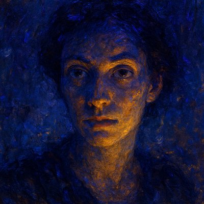 portrait of a person with expressive eyes