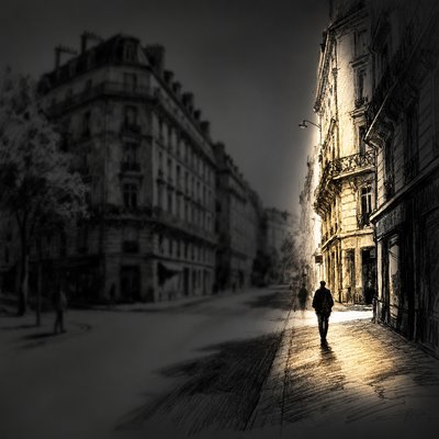 Dramatic Emphasis Art Style Style Transfer Example