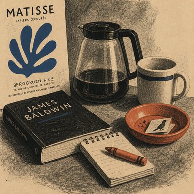 still life with everyday objects