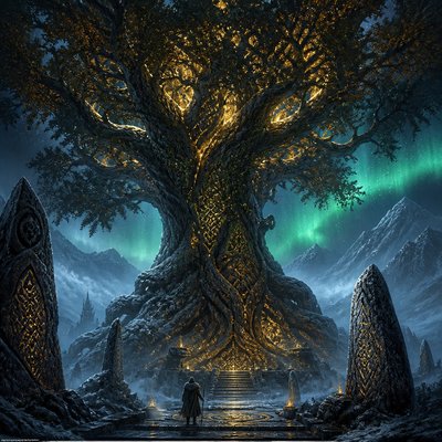 a tree in nature