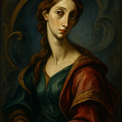 portrait of a person with expressive eyes
