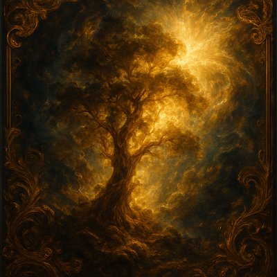a tree in nature