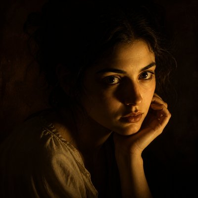 Chiaroscuro Painting Style 1