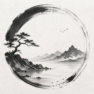 wide landscape with natural scenery