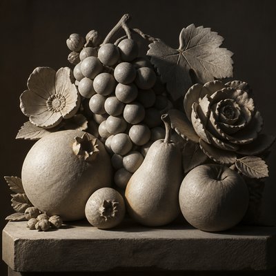 Sculptural Form Art Style 3