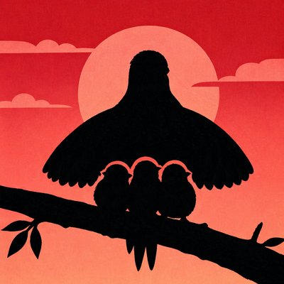 a bird sitting on top of a tree branch