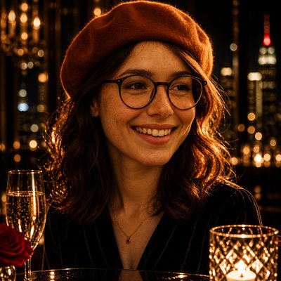 Night Luxe Aesthetic Style Transfer Example