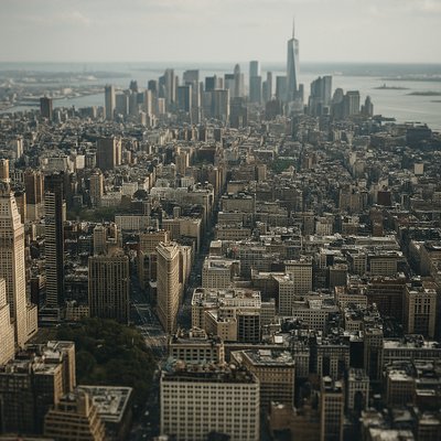 New York City aerial view