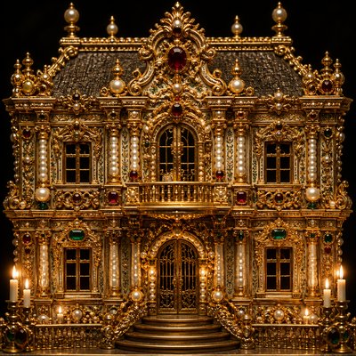 house with front view — Baroque Jewelry Style