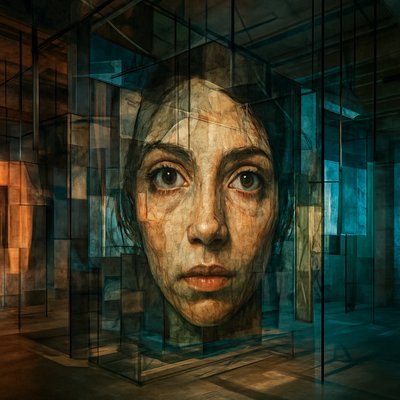 portrait of a person with expressive eyes