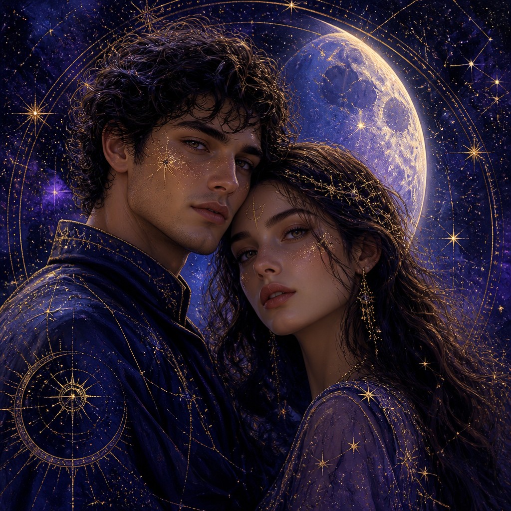 portrait of two people together — Celestial Aesthetic