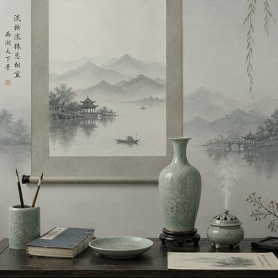 still life with everyday objects — Hangzhou Art Style