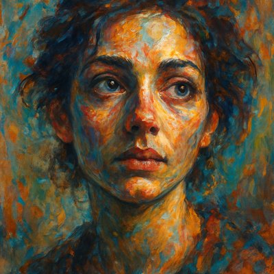 portrait of a person with expressive eyes