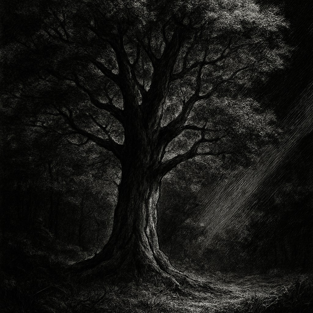 a tree in nature