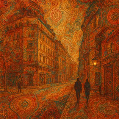 Bohemian Furniture Art Style Transfer Example