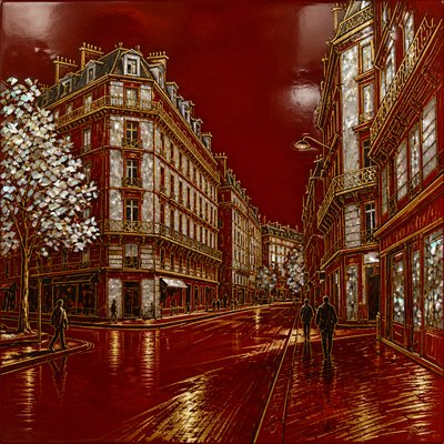 Lacquer Art Style Style Transfer Example
