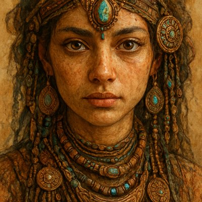 portrait of a person with expressive eyes