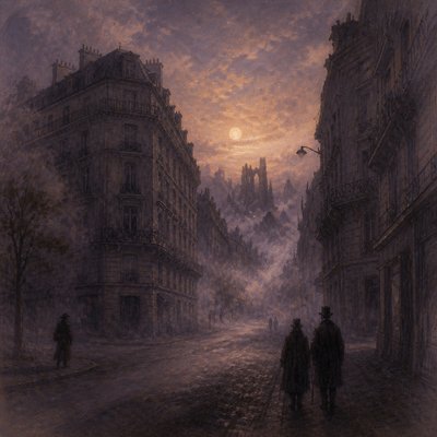 Dresden Romantic Art Style Style Transfer Example