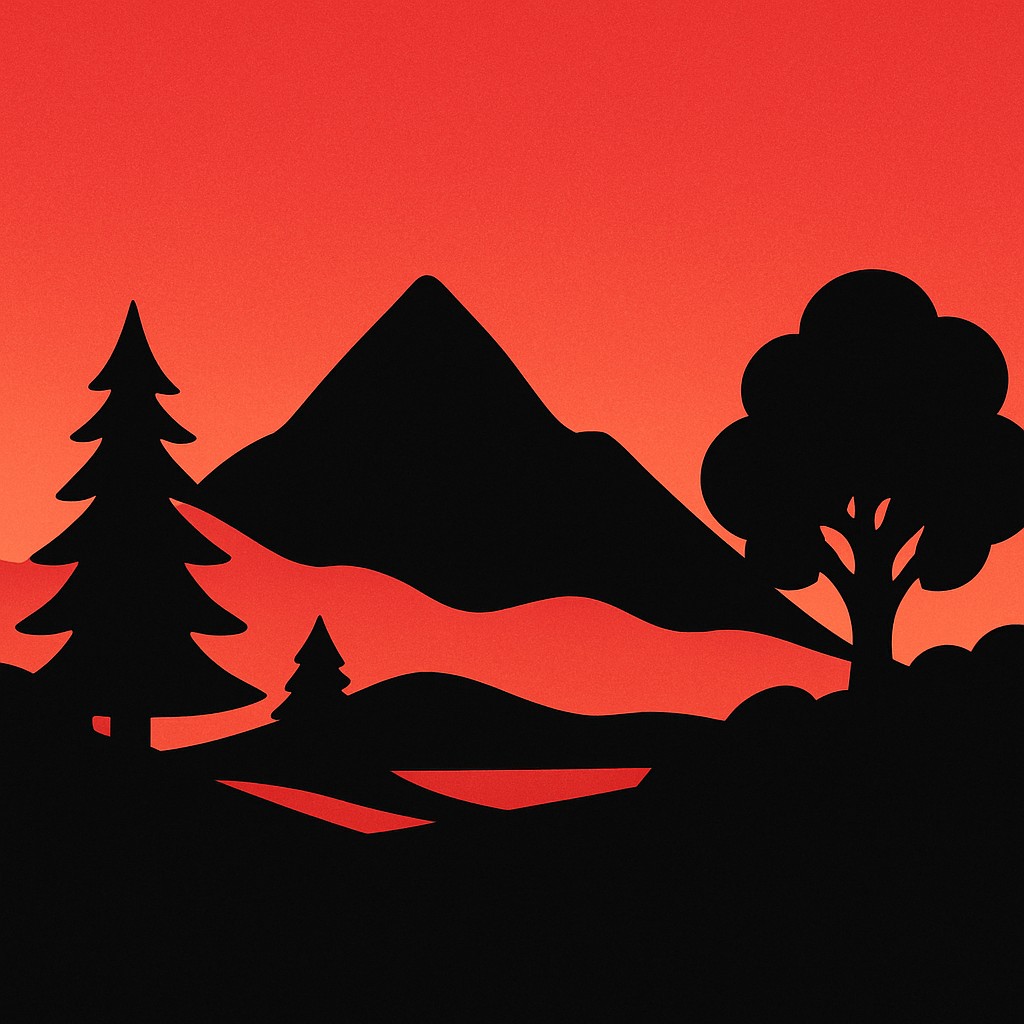 wide landscape with natural scenery