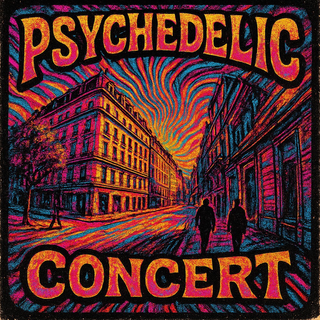 Concert Poster Design Style Transfer Example