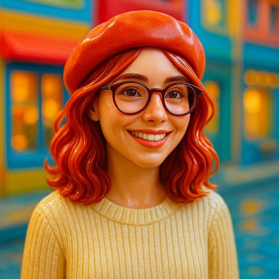 Tilt-Shift Diorama Painting Style Transfer Example