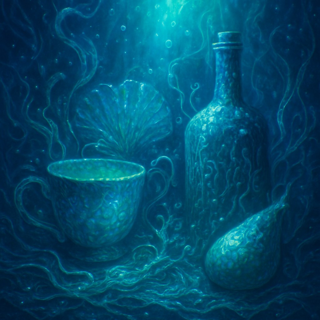 still life with everyday objects