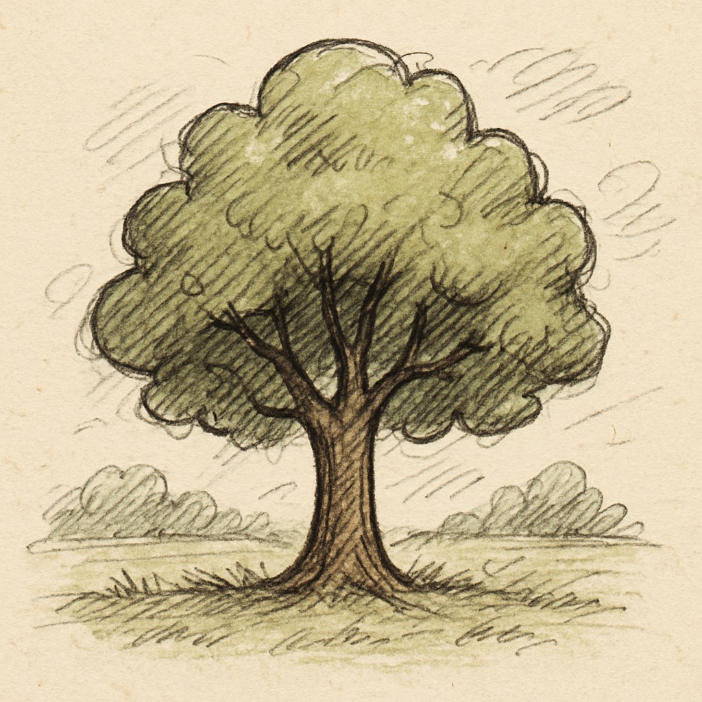 a tree in nature