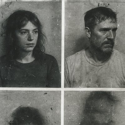 portrait of two people together