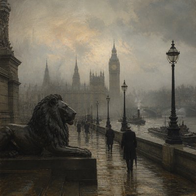 wide landscape with natural scenery — London Art Style