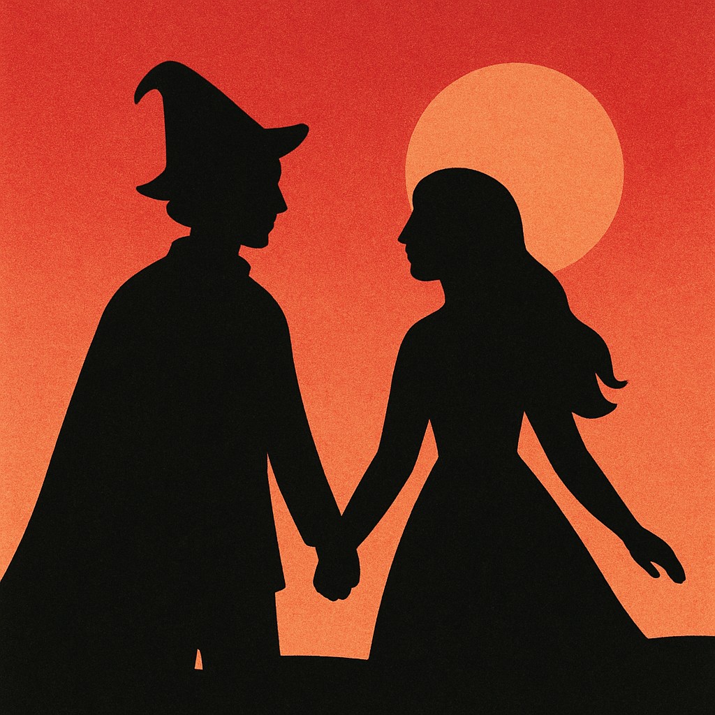 portrait of two people together