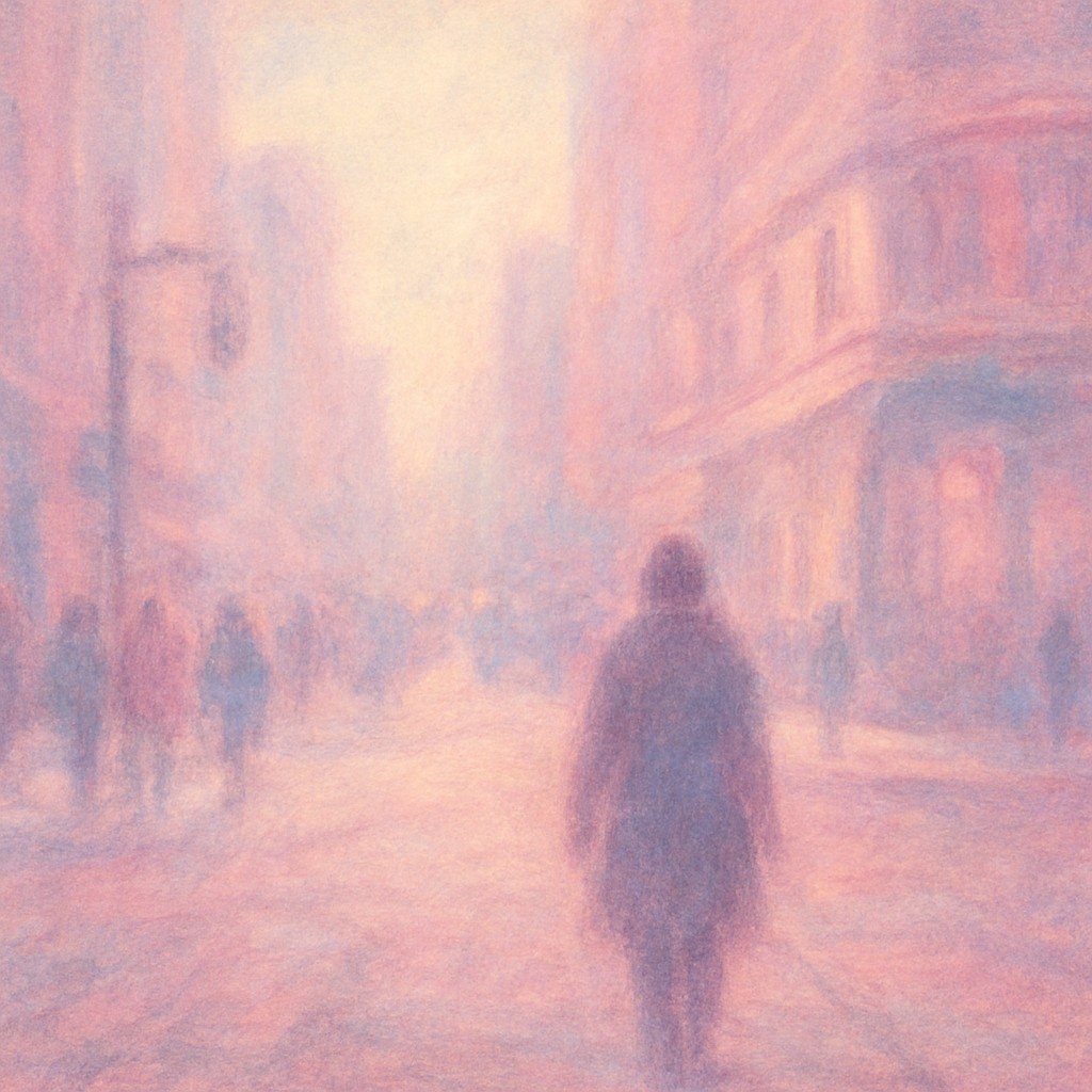 urban street with city activity