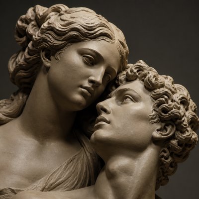 face of Venus and Adonis