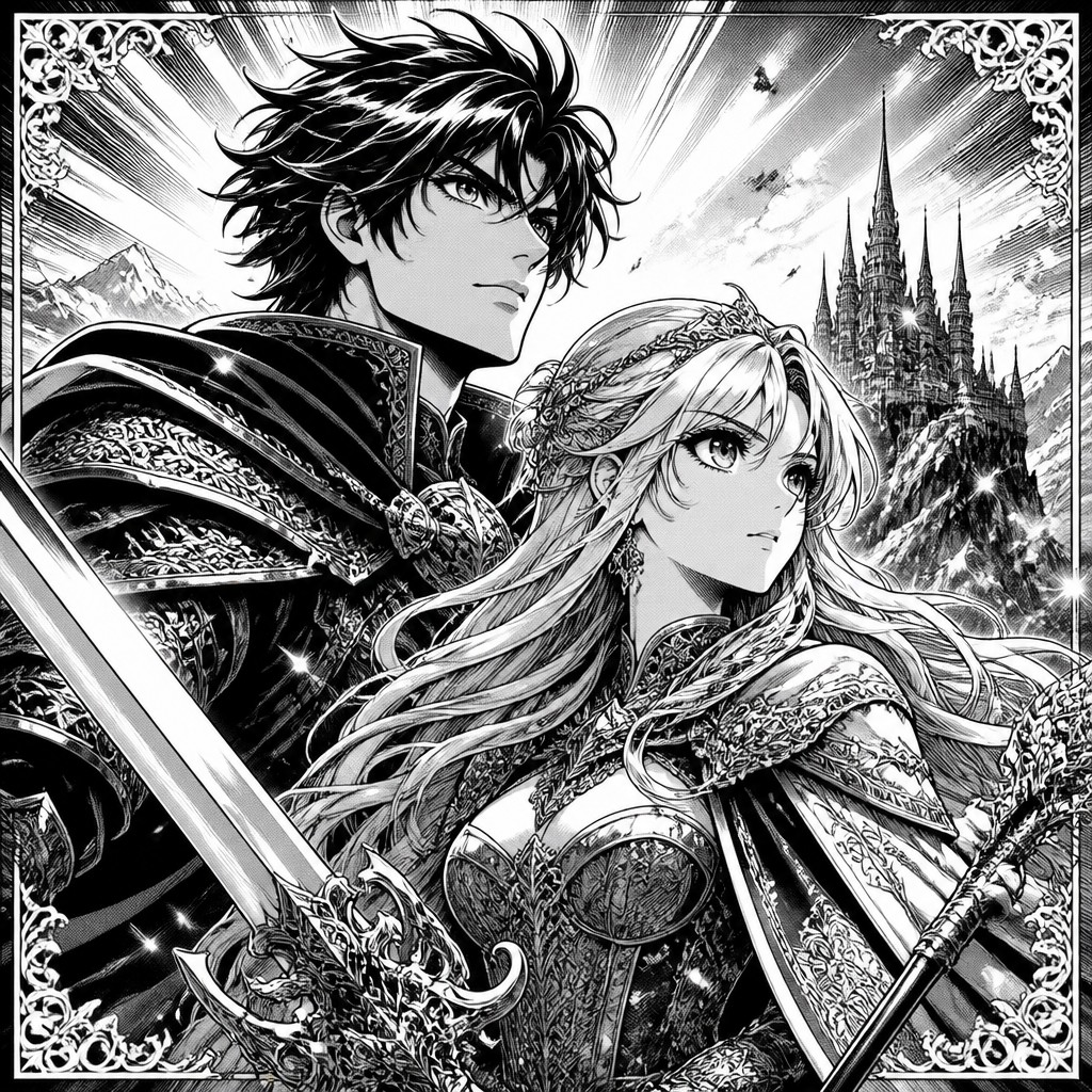 portrait of two people together
