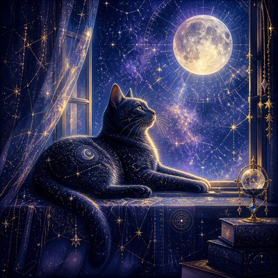 a cat lounging in a sunlit window