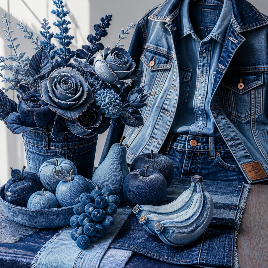 Denim-on-Denim Fashion Style example artwork 3