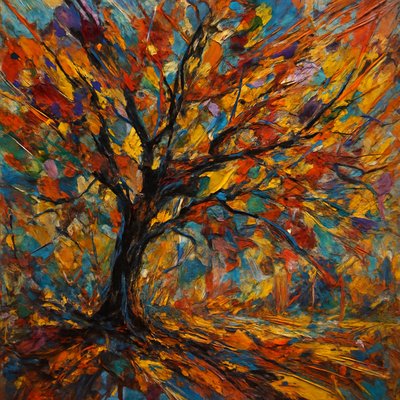 a tree in nature