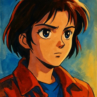 portrait of a person with expressive eyes