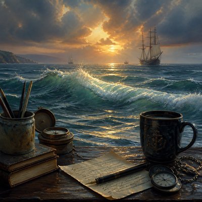 still life with everyday objects