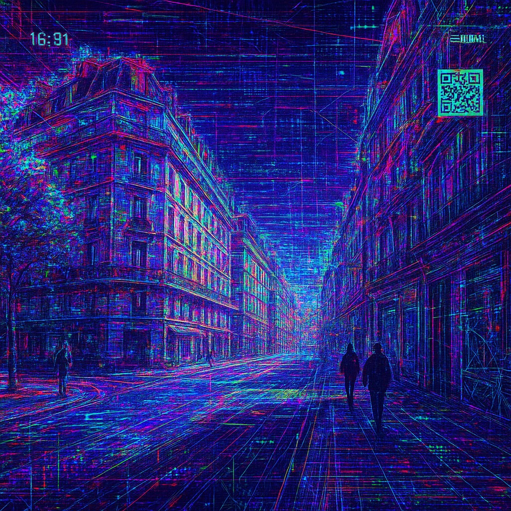 New Media Art Style Style Transfer Example