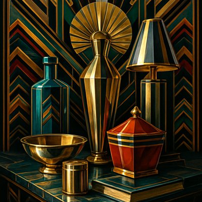 still life with everyday objects