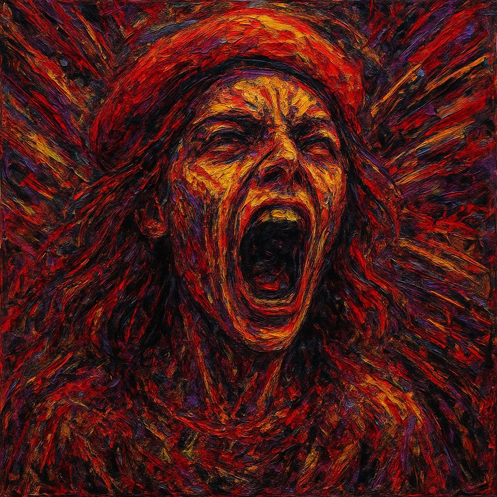 Primal Scream Expressionism Art Style Style Transfer Example