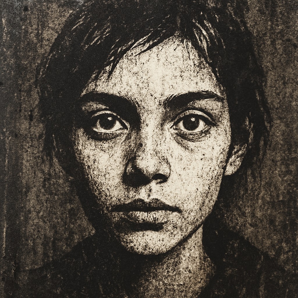 portrait of a person with expressive eyes