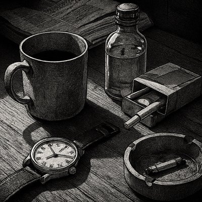 still life with everyday objects