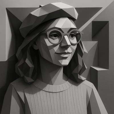 Brutalist Paper Architecture Style Transfer Example