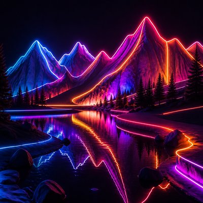 Light Art Style 2