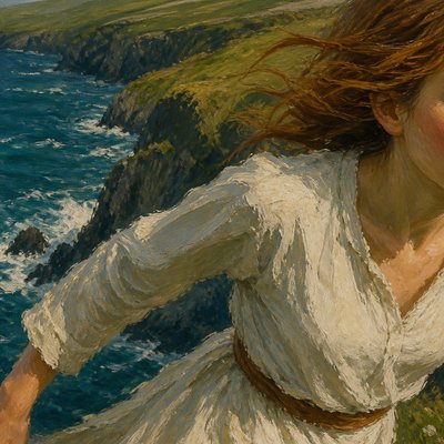 wide landscape with natural scenery — Cropping Art Style