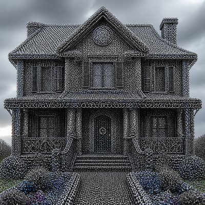 house with front view — Chainmail Jewelry Style